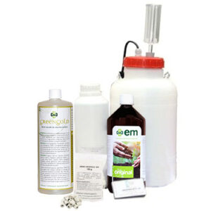 SET FermentAzione con fermentatore per produrre EMa Microrganismi Efficaci